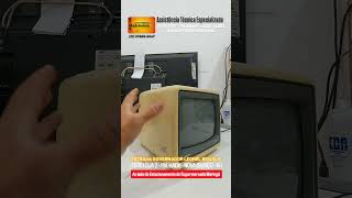 SEMP 1022 vintage alexeletronica assistenciatecnica tv crt plasma lcd led oled smarttv [upl. by Llerrot]