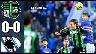 Sampdoria Vs Sassuolo 00 Serie A 26012020 [upl. by Adlev879]