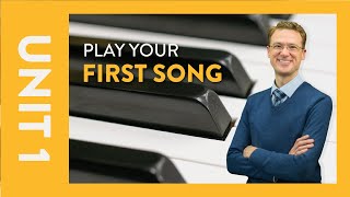 First Piano Lesson for Kids  Fun amp Easy for Beginners [upl. by Olli224]