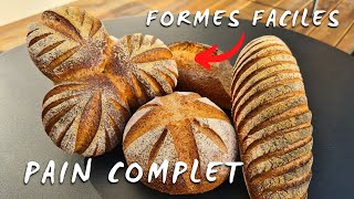 Pain Complet la recette du pain complet pour le CAP boulanger [upl. by Yllek]