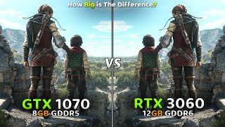 GTX 1070 vs RTX 3060  How Big Is The Difference  Test In 2023 With 9 Games🔥 [upl. by Naitsabas]