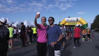 2017 Anchorage Mayors Marathon and HalfMarathon Highlights [upl. by Anirazc]