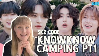 SKZ CODE 노노캠핑 Know Know Camping 1 reaction [upl. by Denis]