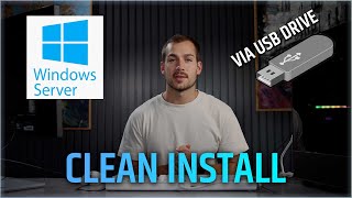 2024 Clean Install Windows Server 2022 via Bootable USB Drive [upl. by Phila]