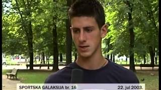 Novak Djokovic interview 16 yo boy [upl. by Mareah]