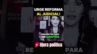 🔥🔥¡ LILLY TELLEZ URGE REFORMA AL PODER JUDICIAL ᴀᴍʟᴏ shorts [upl. by Wailoo268]