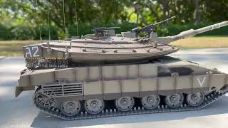 HENG LONG 116 RC MERKAVA IV TANK  TEST RUN [upl. by Connolly99]