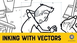 Vector Inking in Affinity Designer iPad  Inktober Special [upl. by Nere]