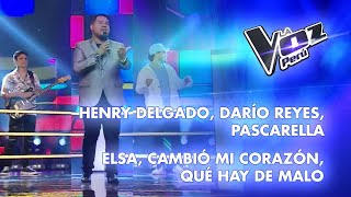 Henry Delgado Darío Reyes Pascarella  Knockouts  Temporada 2023  La Voz Perú [upl. by Eiramac324]