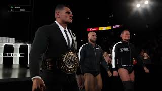 WWE 2k24 Gunther reunites Imperium [upl. by Nolyarg]