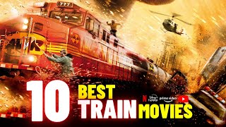 Top 10 Best Hollywood Train Based Movies available on Netflix Amazon Prime Hotstar and YouTube [upl. by Reyna]