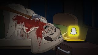 3 FÉLELMETES SNAPCHATES TÖRTÉNET ANIMÁCIÓVAL  HORROR ANIMÁCIÓ magyarul [upl. by Belamy]