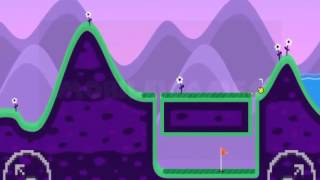 Flappy Golf Greens Land Hole 5 Gold Star Walkthrough [upl. by Roybn]