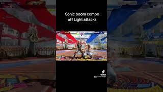 SF6 Guile sonic boom combo mid screen off Light attacks sf6 guile shorts [upl. by Stover]