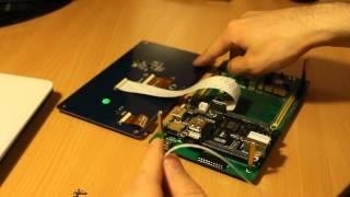 Assembled Cubieboard2DVK521Touch LCD [upl. by Falconer]