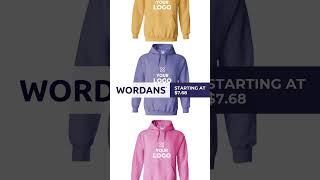 Personalized hoodies easy and fast with Wordans US [upl. by Norine]