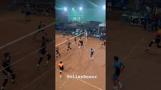 Rally 😱Block😳Difence 😲 volleyball allindiavolley indianvolley volleydonor viralvideo shorts [upl. by Mosley]