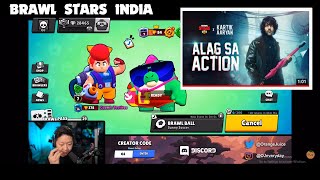 OJ talking about Brawl Stars INDIA x KARTIK AARYAN [upl. by Tomasina]