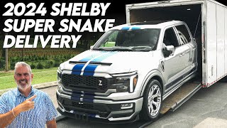 2024 Shelby Super Snake F150 Delivery  How Does Our Shipping Process Work [upl. by Aicnetroh]