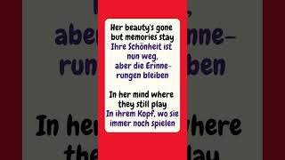 Faded echoes song text german english music [upl. by Wilda]