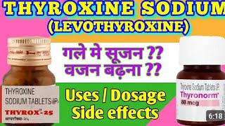 Thyrox। Eltroxin।Thyronorm।Thyroxine Sodium 50mcg tablet। सरल सटीक जानकारी हिन्दी में। MediTips [upl. by Ocsirf]