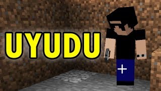 VİDEODA UYUYAKALDI  MINECRAFT HARDCORE 3 [upl. by Dix]