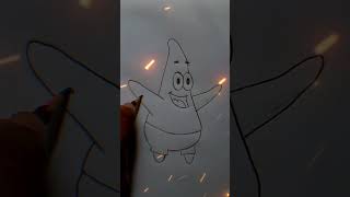 How To Draw Patrick Star  By Art With Cc❤️🤍 [upl. by Paton]