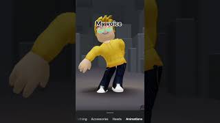 My voice reveal roblox shorts [upl. by Francois636]