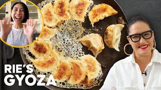 Im Making Rie McClennys GYOZA DUMPLING Recipe  Japanese Potstickers  Marions Kitchen [upl. by Yeung]