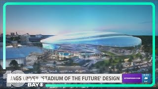 Jacksonville Jaguars unveil Stadium of the Future design plans [upl. by Ecinereb]