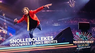 Snollebollekes  Vrouwkes amp Links Rechts  Muziekfeest van het Jaar 2018 [upl. by Burbank984]