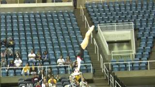 Brittney Hardiman 2010 WVU vs NC State Maryland GW Bars [upl. by Danuloff]