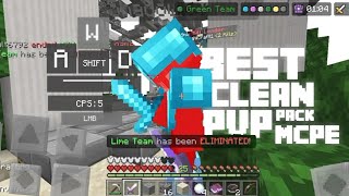 Smoshii 16x Pvp Pack  KeystokeCps CounterClear Gui MCPE 116 [upl. by Rutter]