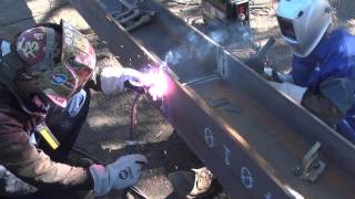 Welding Contractor Shares Benefits of Bernard® DuraFlux™ SelfShielded FluxCored Gun [upl. by Ahseit]