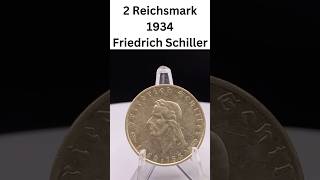 2 Reichsmark 1934  Friedrich Schiller [upl. by Rayna485]