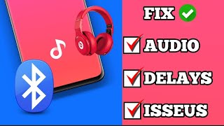 How To FIX Bluetooth Audio Delay issues On Android [upl. by Sel596]