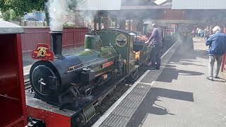 cleethorpes coast light railway 75th anniversary weekend 15th july 2023 [upl. by Sedgewick]