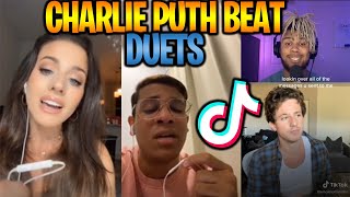 Charlie Puth  Hard On Yourself Beat TikTok Duet Compilation [upl. by Yearwood]