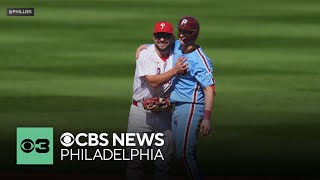 Phillies play intrasquad game in preparation of NLDS [upl. by Taka]