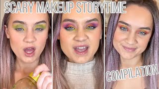 SCARY MAKEUP STORYTIME COMPILATION SCARY STORYTIME SPOOKY MAKEUP STORYTIME COMPILATION OF 2024 [upl. by Eveivenej327]