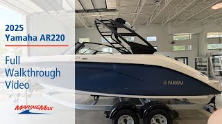 2025 Yamaha AR220  Available Now at MarineMax Lake Norman [upl. by Amoreta173]