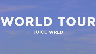 Juice WRLD  World Tour Aquafina Lyrics [upl. by Rexfourd]