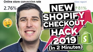 NEW FREE ULTIMATE SHOPIFY CHECKOUT HACK 2019 UPDATED  CONVERSION PIRATE HACK [upl. by Medina]