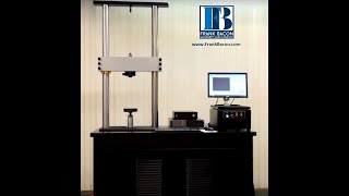 Instron 1350 25 KIP 10 kN Dynamic Fatigue Testing System with MTESTQuattro Controls [upl. by Ayyn]