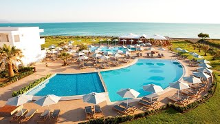 Kreta Grekland  Sunprime Platanias Beach Hotel  Ving Sverige [upl. by Ahsatak]