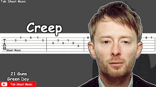 Radiohead  Creep Guitar Tutorial [upl. by Trinatte954]