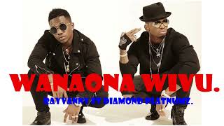 Rayvanny ft Diamond platnumz  Wanaona wivu 💓💕💯🌹💕🍑 [upl. by Aihsela626]