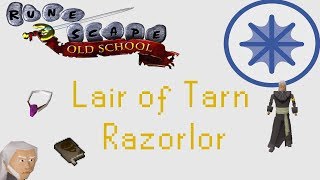 OSRS Lair of Tarn Razorlor  Guia en español Miniquest [upl. by Tufts]