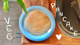 PANCAKE alla MELA E CANNELLA 🌱  Ricetta Vegan con pochi ingredienti [upl. by True]