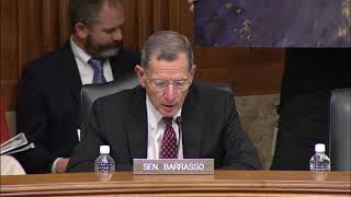 Barrasso Urges Forest Service to Expedite Teton Pass Road Repair Question One [upl. by Attenyl477]